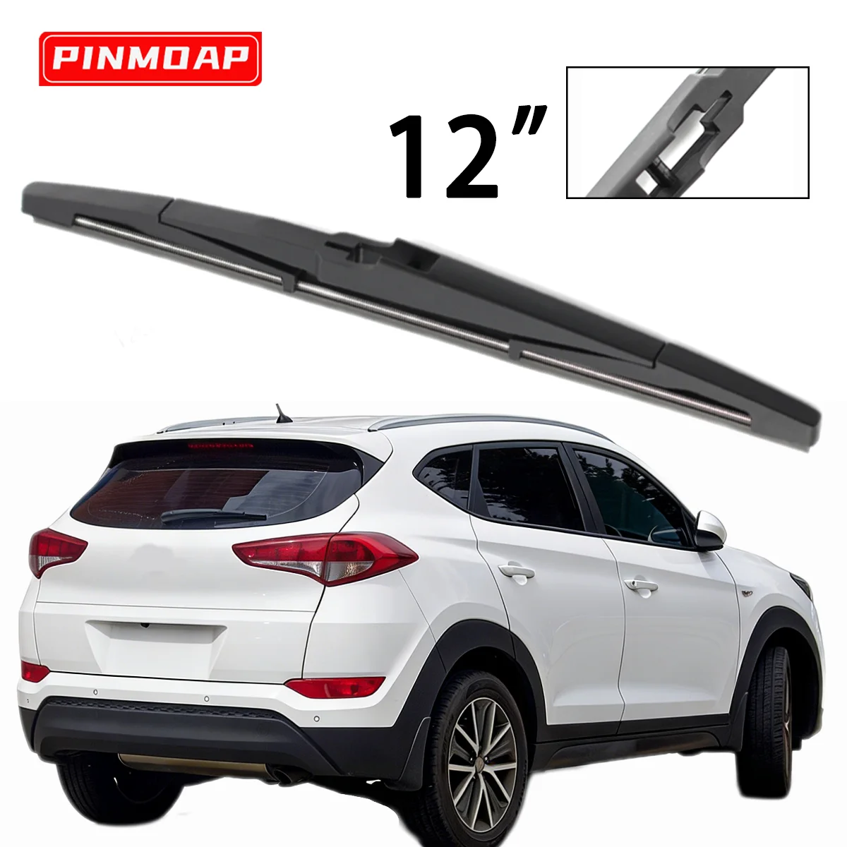 

1PC 12" Rear Wiper Blade Applicable For Hyundai ix35 Tucson LM 2010-2015 Windshield Windscreen Rear Wiper Blade Car Accessories