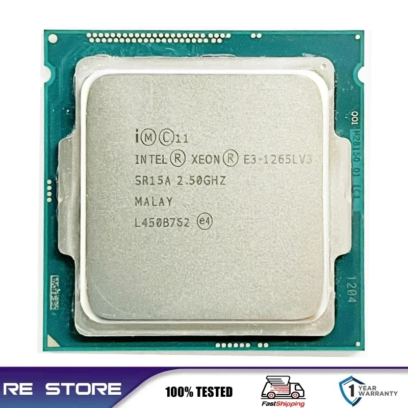 Xeon E3 1265L V3 1265LV3 2.5GHz 4-Core LGA 1150 cpu processor