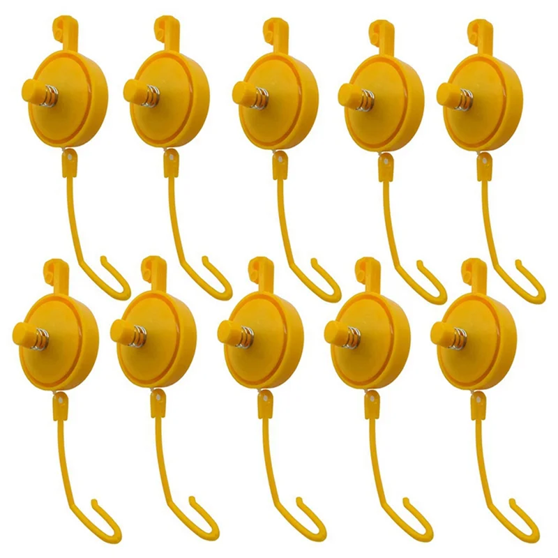 

A04I Plant Yoyo Grow Hanger with Stopper, Adjustable Indoor Plant Support Yo Yo (Pack of 15)