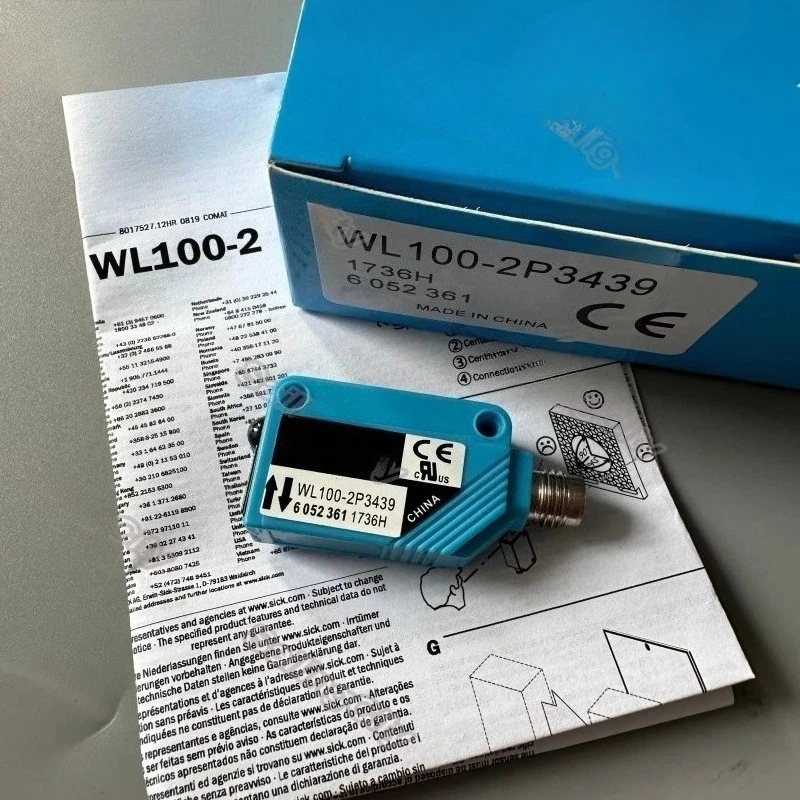 

Brand New Original WL100-2P3439 diffuse reflection photoelectric switch Fast Delivey