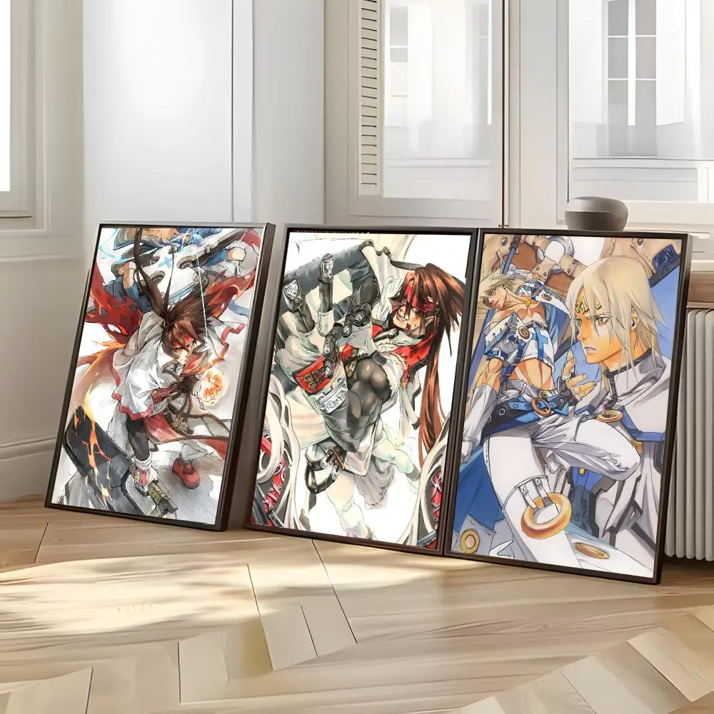 fighting game G-Guilty Gear Poster Distinct Home Decor Concepts Chic Indoor Art Pieces