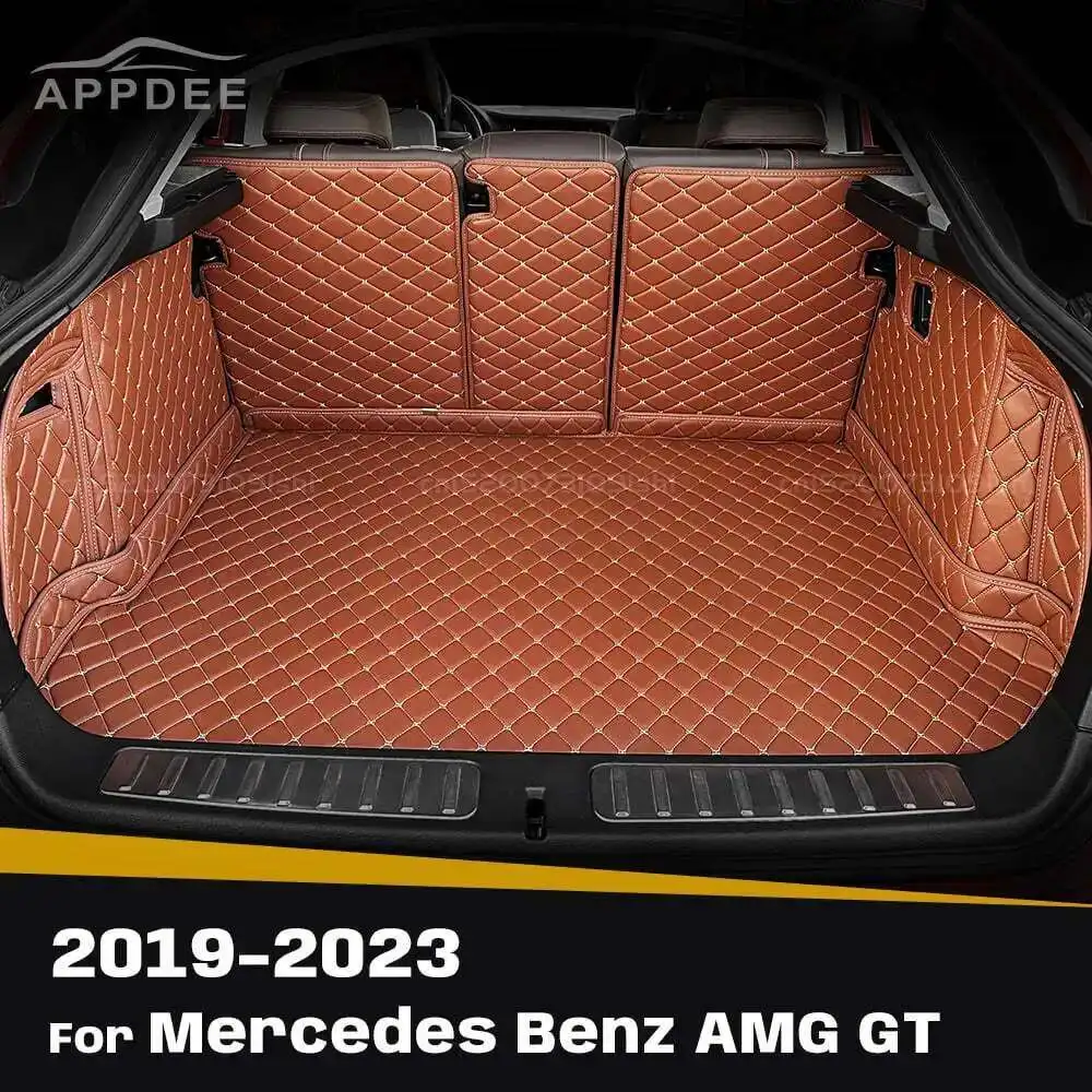 

For Mercedes Benz AMG GT 2019-2023 Auto Full Coverage Trunk Mat Car Protective Pad Cargo Liner Interior Accessories
