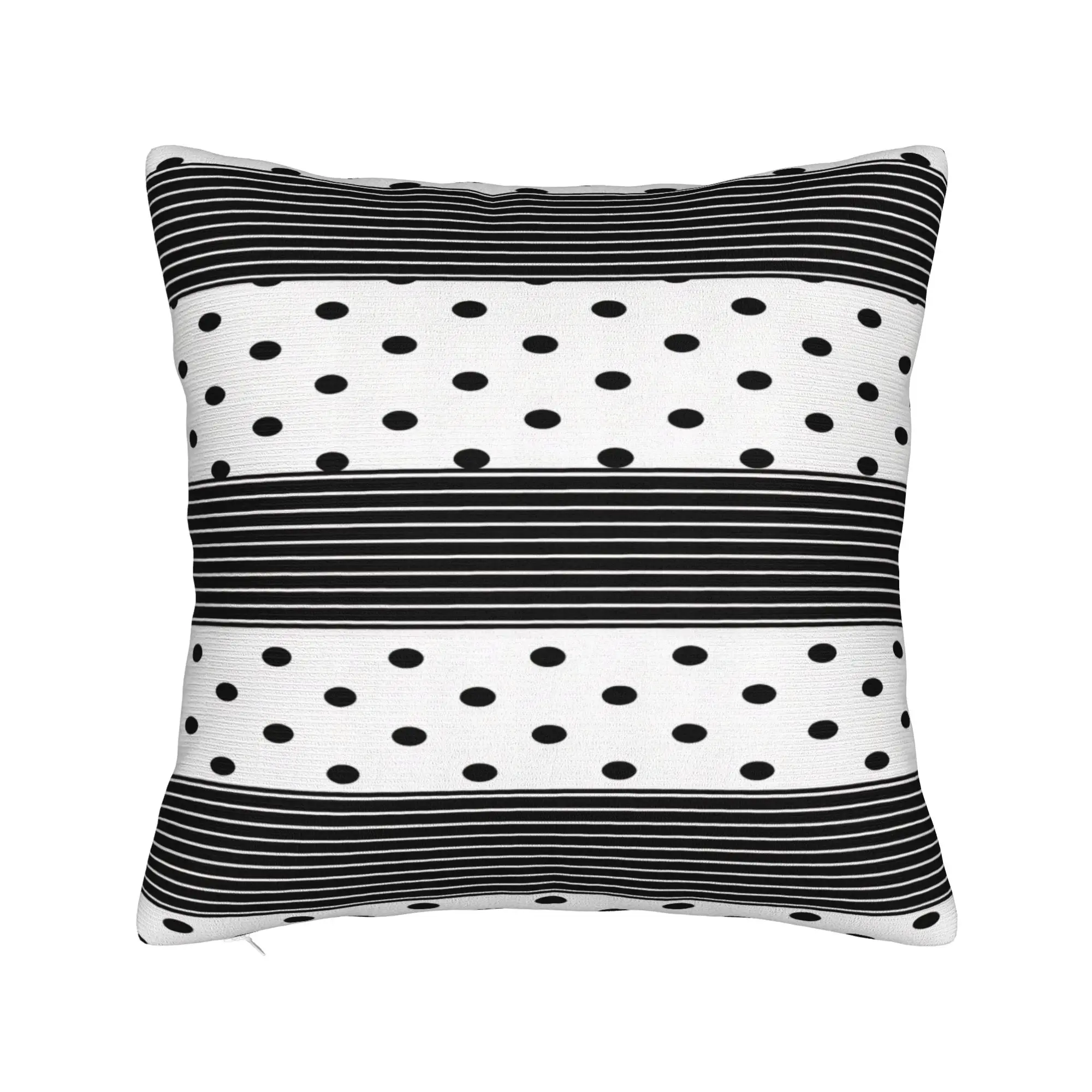 Stripe Polka Dot Mix Pillowcases  Kawaii Pillow Case For Living Room Chair Soft Pillow Cover