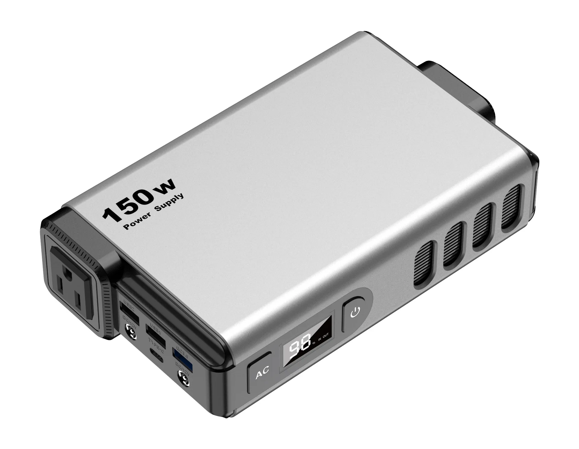 Emergencia móvil al aire libre de la batería de almacenamiento de energía autónoma del banco de energía de la fuente de alimentación 32000mAh de 150W