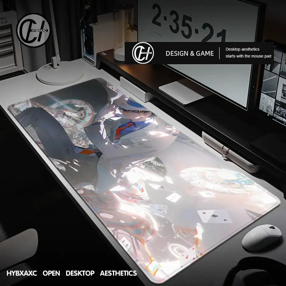 

Детектив Конан Куроба Кайто мультфильм красивые узоры офисный компьютерный стол коврик настольная клавиатура большой коврик для мыши подушка для ноутбука