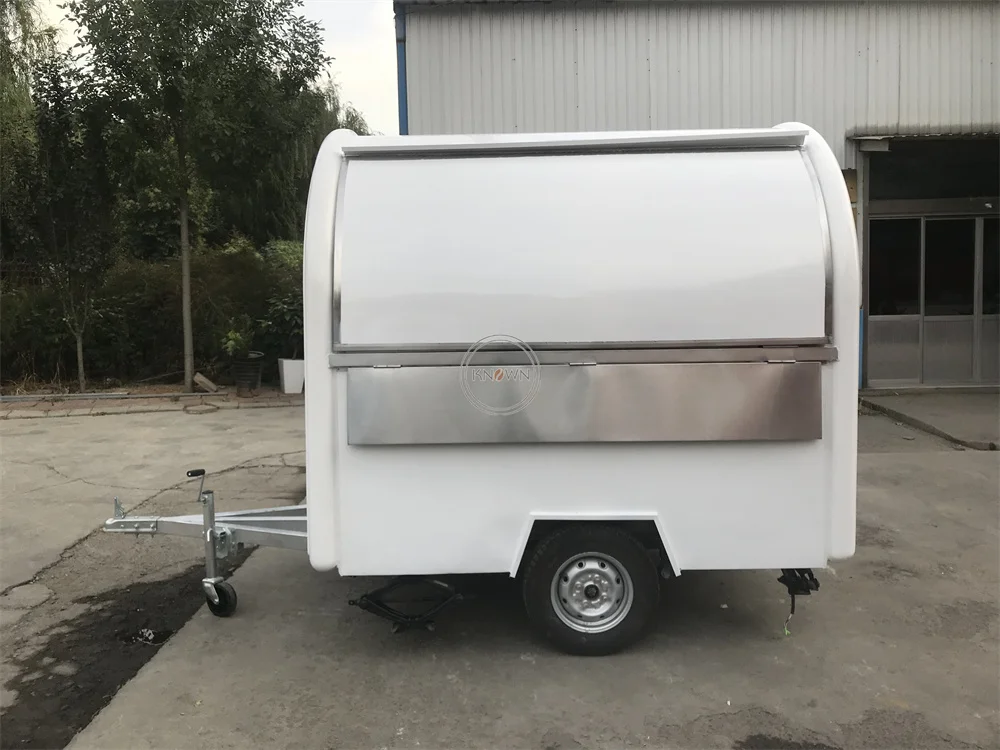 Diskon peralatan dapur kustom Trailer dokumen makanan ringan Stan kopi makanan anjing panas Trailer Truk Makanan Cepat Saji