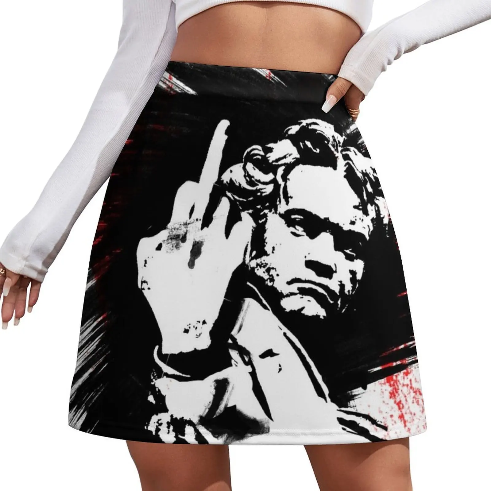 

Beethoven FU Mini Skirt skirts for womens 2025 women's clothing summer 2025 novelties