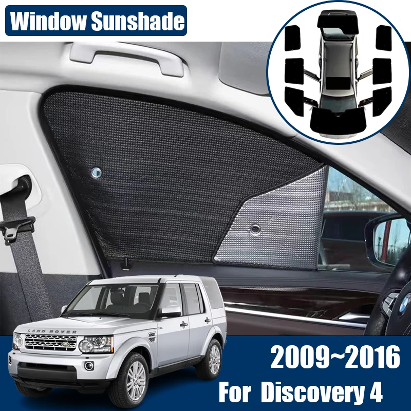 Sun Visor For Land Rover Discovery 4 2012 L319 LR4 Accessories 2009~2016 Car Sunscreen Window Sunshade Covers Car Accessories