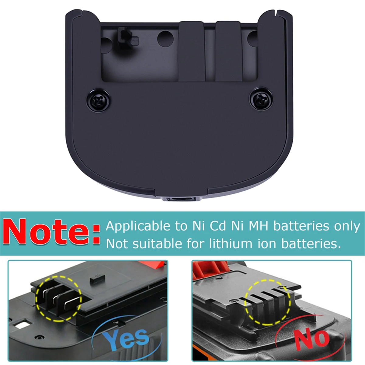 Ładowarka akumulatorów litowo-jonowych szybkie ładowanie dla Black Decker 9.6V-18V Ni-CD akumulator Ni-MH elektronarzędzia wtyczka EU