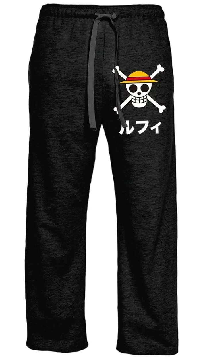 2026 Frühling/Sommer ONE PIECE Anime Jolly Roger Bedruckte Lockere Kinder-Freizeithose Modische Unisex Y2k Casual-Hose