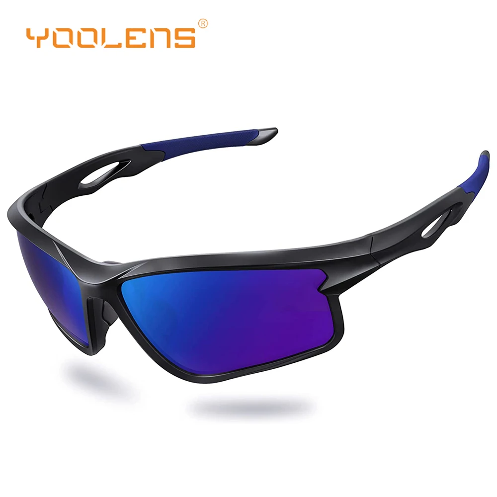 

YOOLENS Polarized Sports Sunglasses for Men Women Running Cycling Fishing Golf Driving Shades Eyewear For Outdoors Tr90 Y030