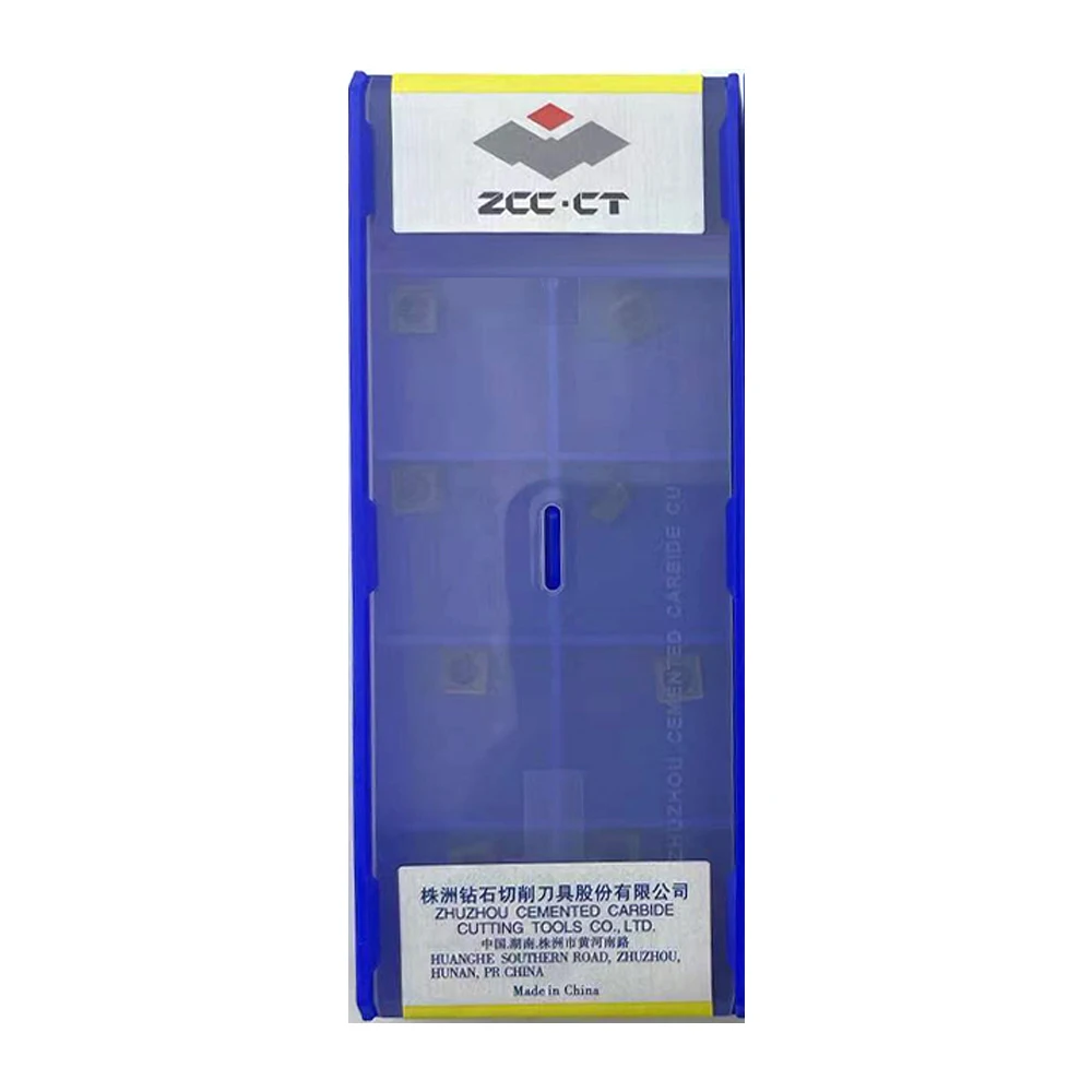 

HUAZHICHUN SPGT050204-EM YBG205 Твердосплавные токарные вставки с ЧПУ для токарной обработки резьбы для держателя инструментов для токарной обработки резьбы