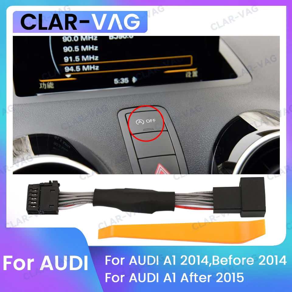 

Auto Stop Start Engine System Shutdown Device Control Sensor Plug for Audi A1 2014 Before 2014 for AUDI A1 After 2015