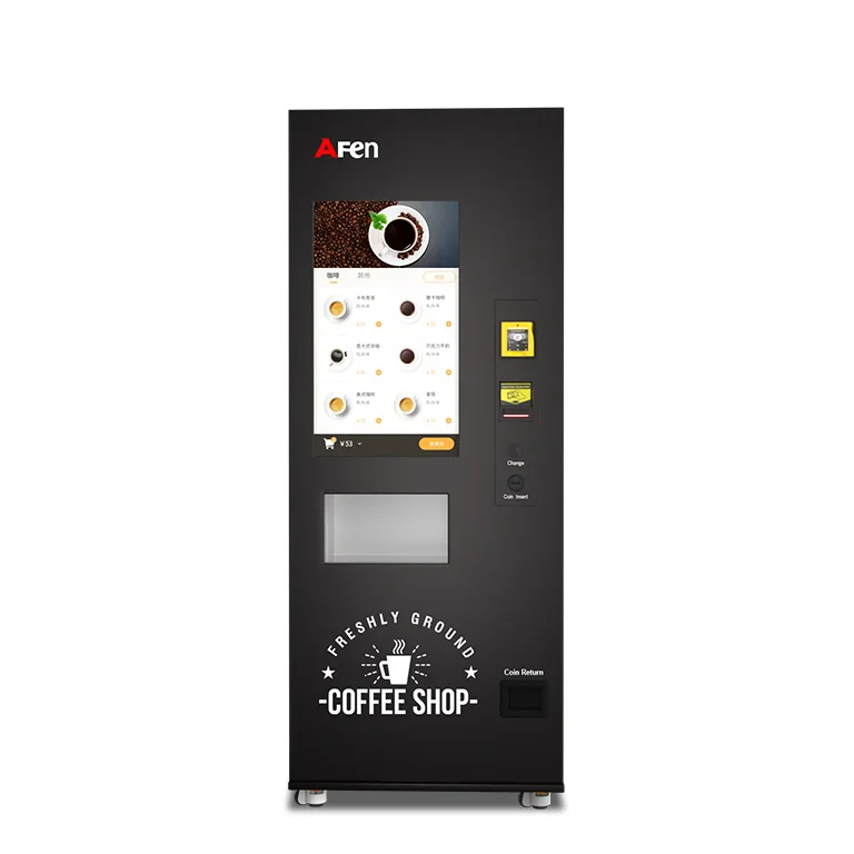 Coffee Vending Machine With Card Payment Quick Espresso Coffee Machine For Restaurant, Home, Office