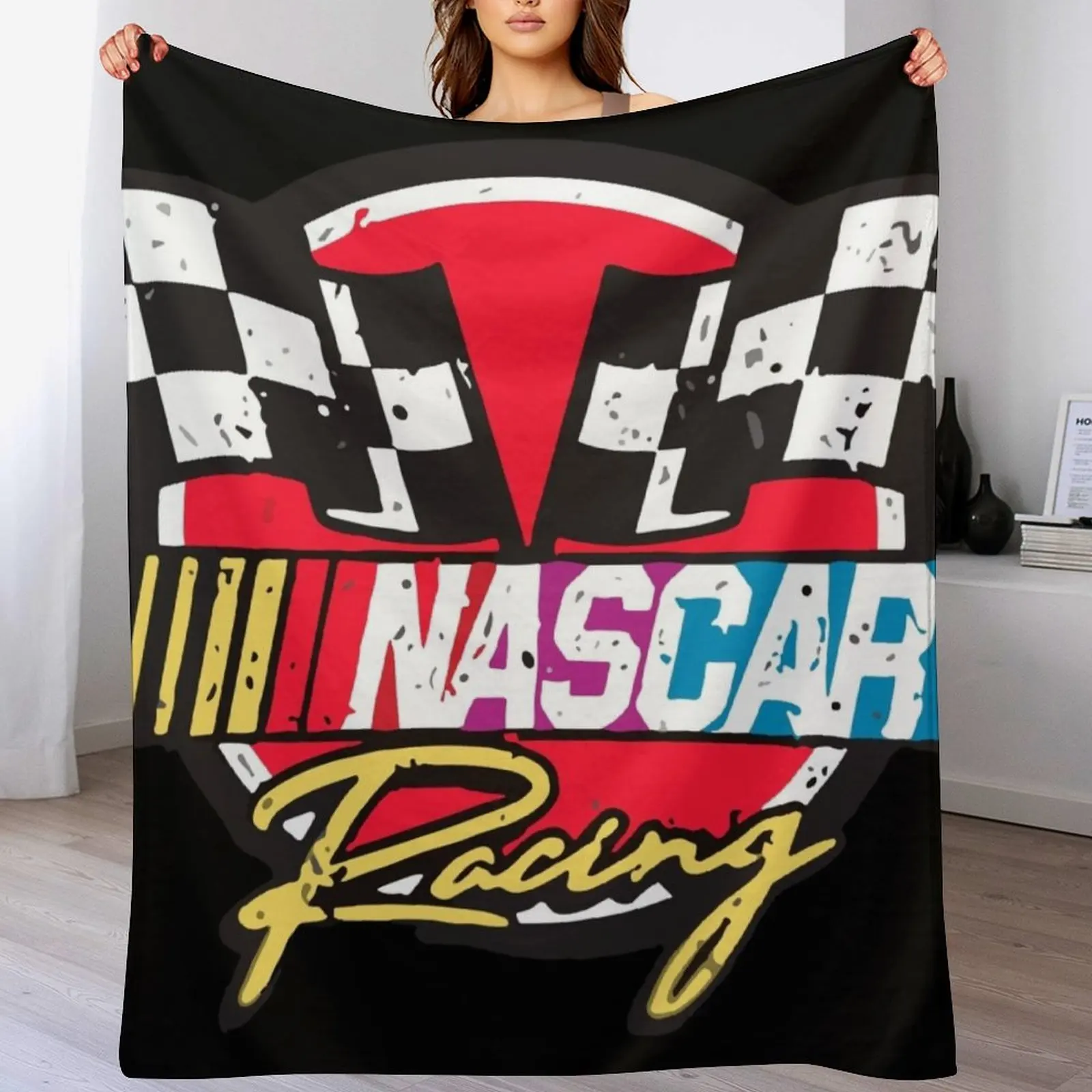 

Nascar Throw Blanket Flannels Blankets For Sofas Decorative Sofa Polar Blankets