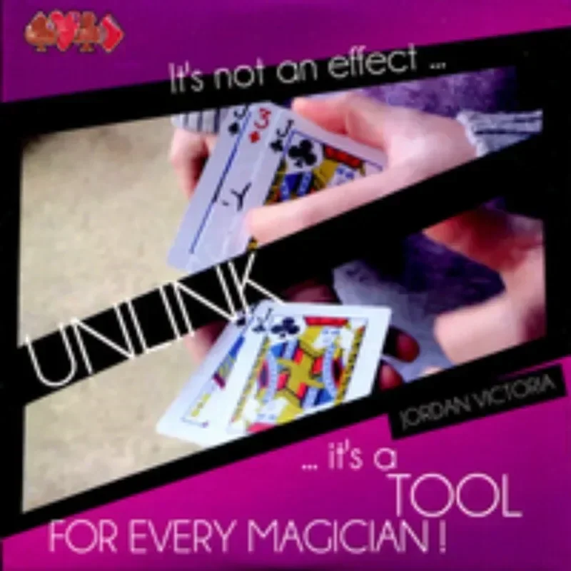 

Unlink By Jordan Victoria Card Magic Close Up Magic Trick Street Magia Magie Magicians Prop Accessory Illusion Gimmick Tutorial