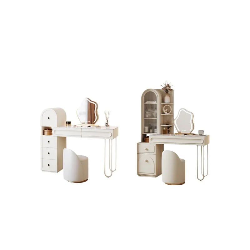 

Bedroom, dresser, chest, integrated, modern, minimalist, multi-functional, telescopic, makeup
