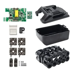 Caja de batería de litio BL1830 BL1850 para Makita, 18v, Bsm, Kit de repuesto, Pcb, Bl1850, Bl1860, 18650