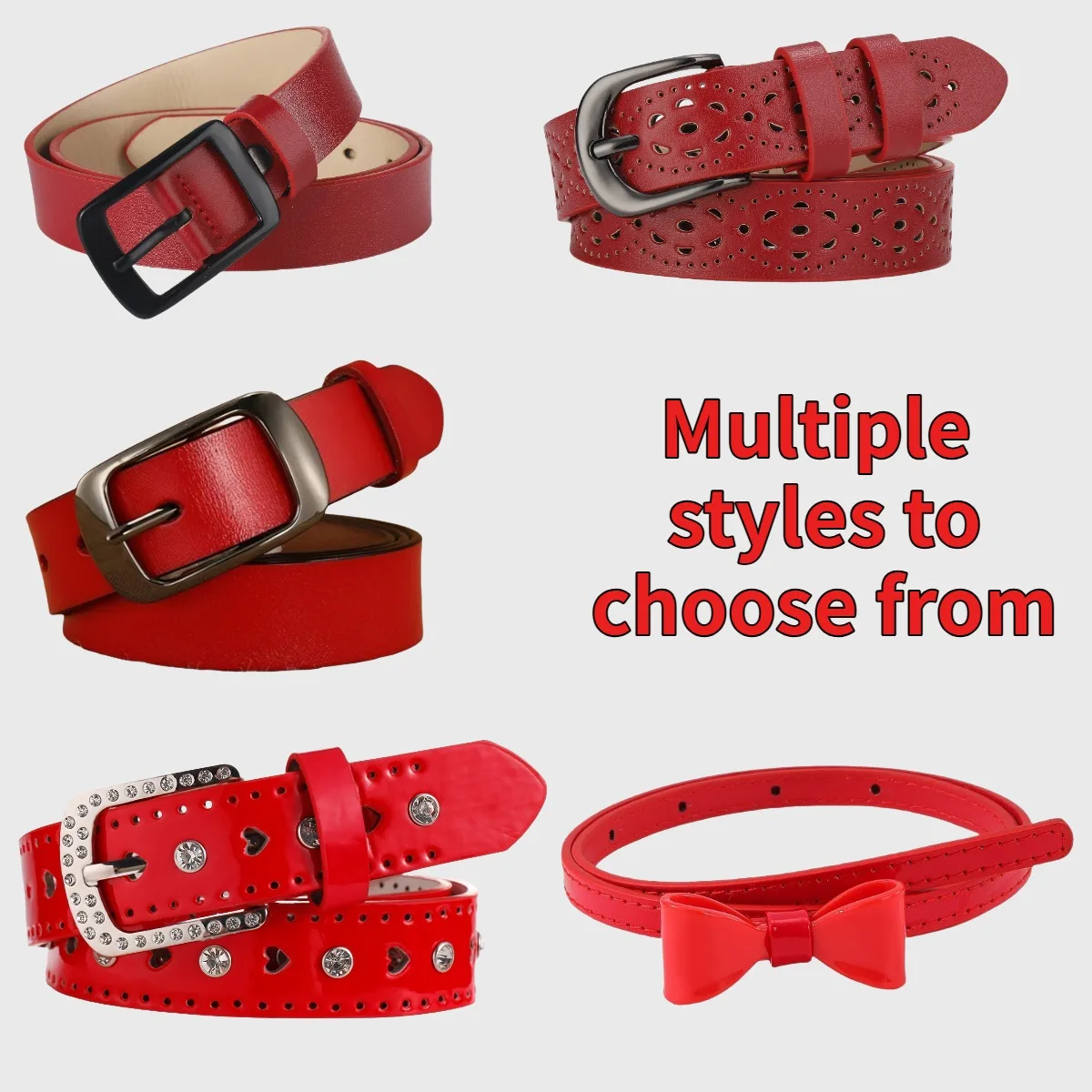 Red High-End Belt,L…