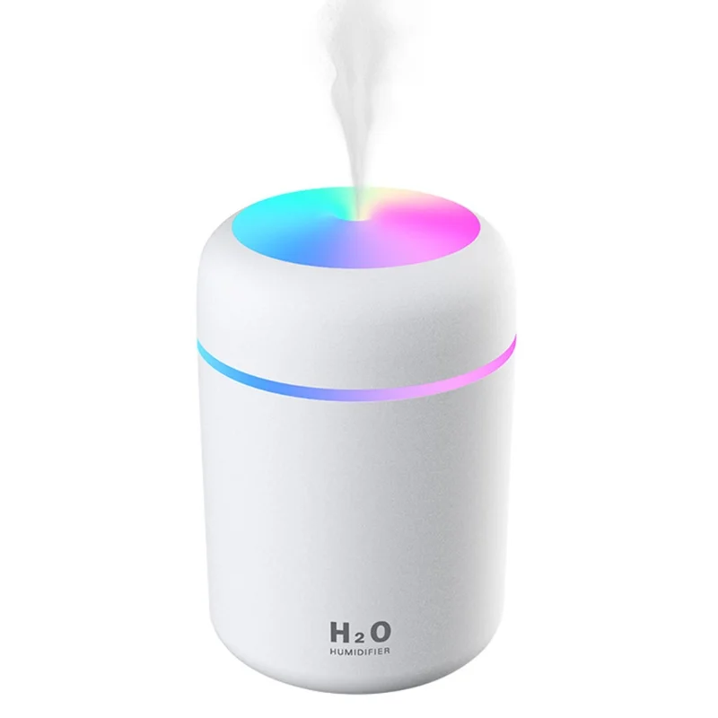 300ML Mini USB Humidifier With Night Light Mist Humidifier Air Humidifier For Room Office Desk