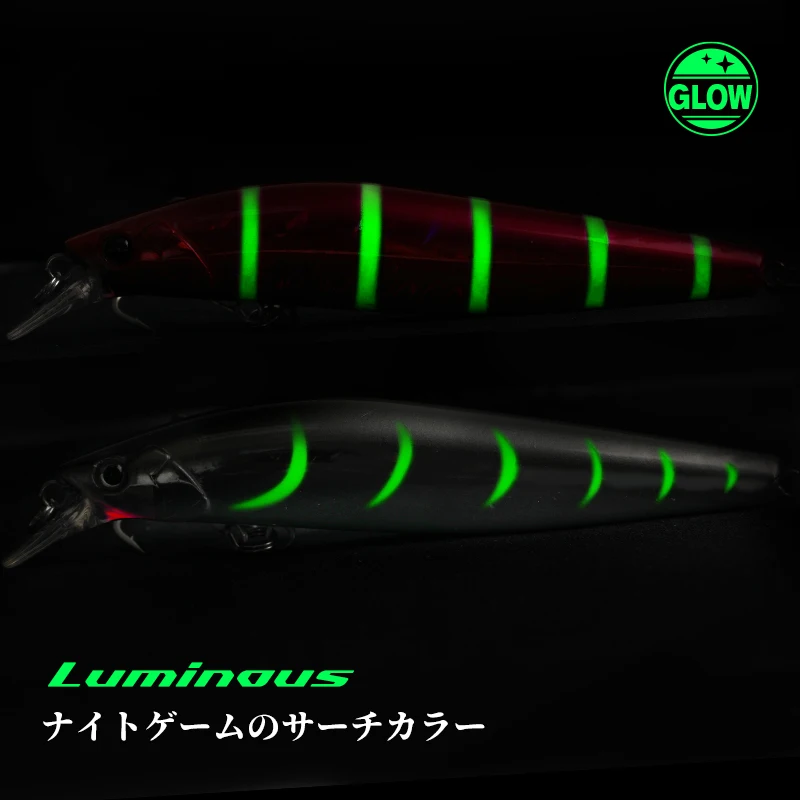 TSURINOYA STINGER 98SP jerkbait suspendido minnow para lubina