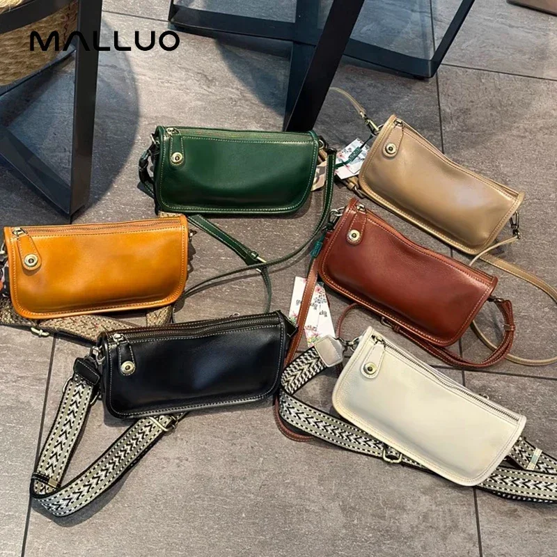 

Women's Cow Leather Shoulder Tote Bags Ladies Fashion Genuine Leather Crossbody Messenger Bag Designer Luxury Retro Shoulder