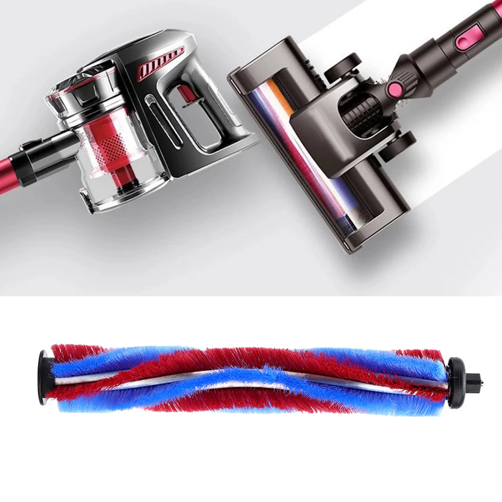 Wireless Vacuum Cleaner Brush Head Accessories Roller Brush V Shape Top Wireless Vacuum Cleaner Accessories Vacuum Cleaner Top