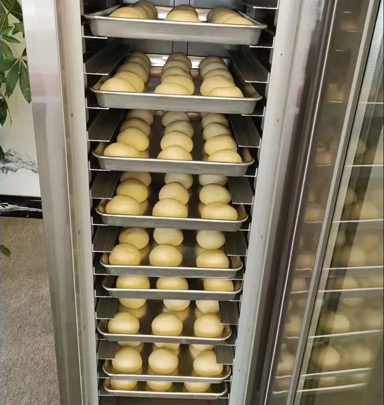 الكهربائية الخبز العجين الثلاجة Proofer معدات المخابز التجارية 13 16 32 36 صواني صندوق التخمير #5