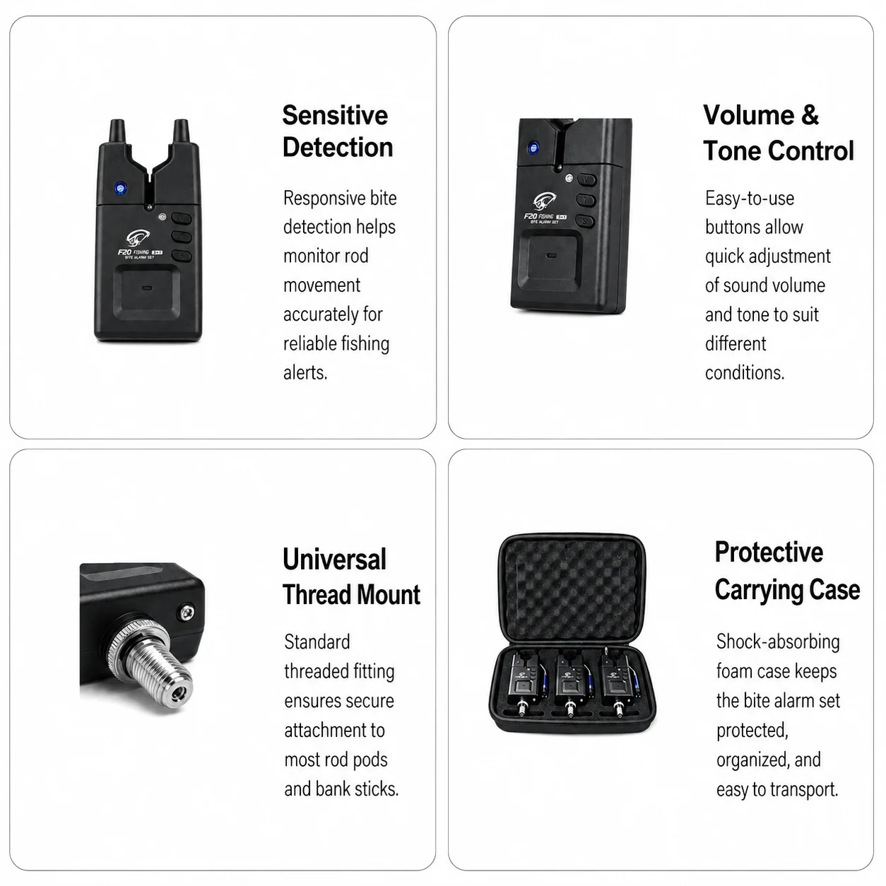 Kit d'alarmes de morsure de ca - Bite Alarm avis et prix