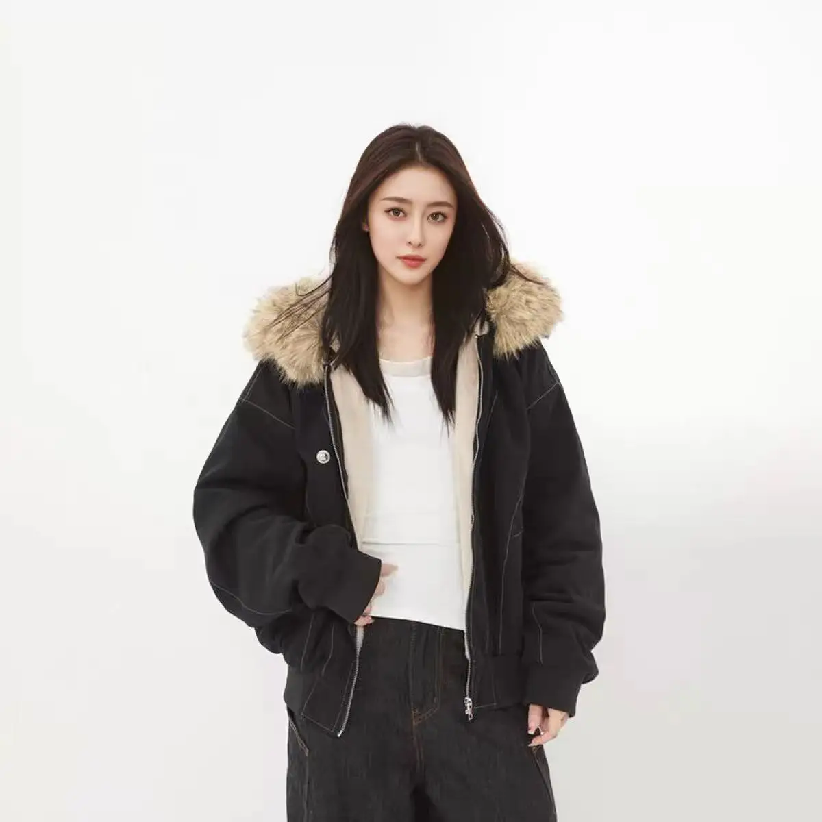 

Женская осенняя парка для активного отдыха, эластичная, в клетку, мягкая, оригинальная, на тяжелой подкладке, свободного кроя, утепленная, с хлопковым наполнителем, стеганая, с принтом «Леопард», для девочек