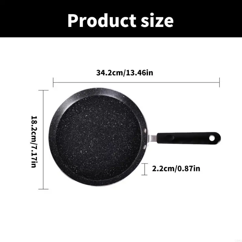 G99a frigideira antiaderente essencial para cozinha familiar, até mesmo aquecimento, utensílios cozinha