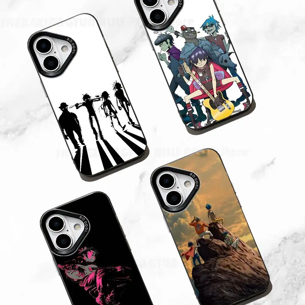 

Virtual Singer G-Gorillaz Band Phone Case For IPhone 17 16e 16 15 14 13 12 11 Pro Max X XR XS MAX Back Cover
