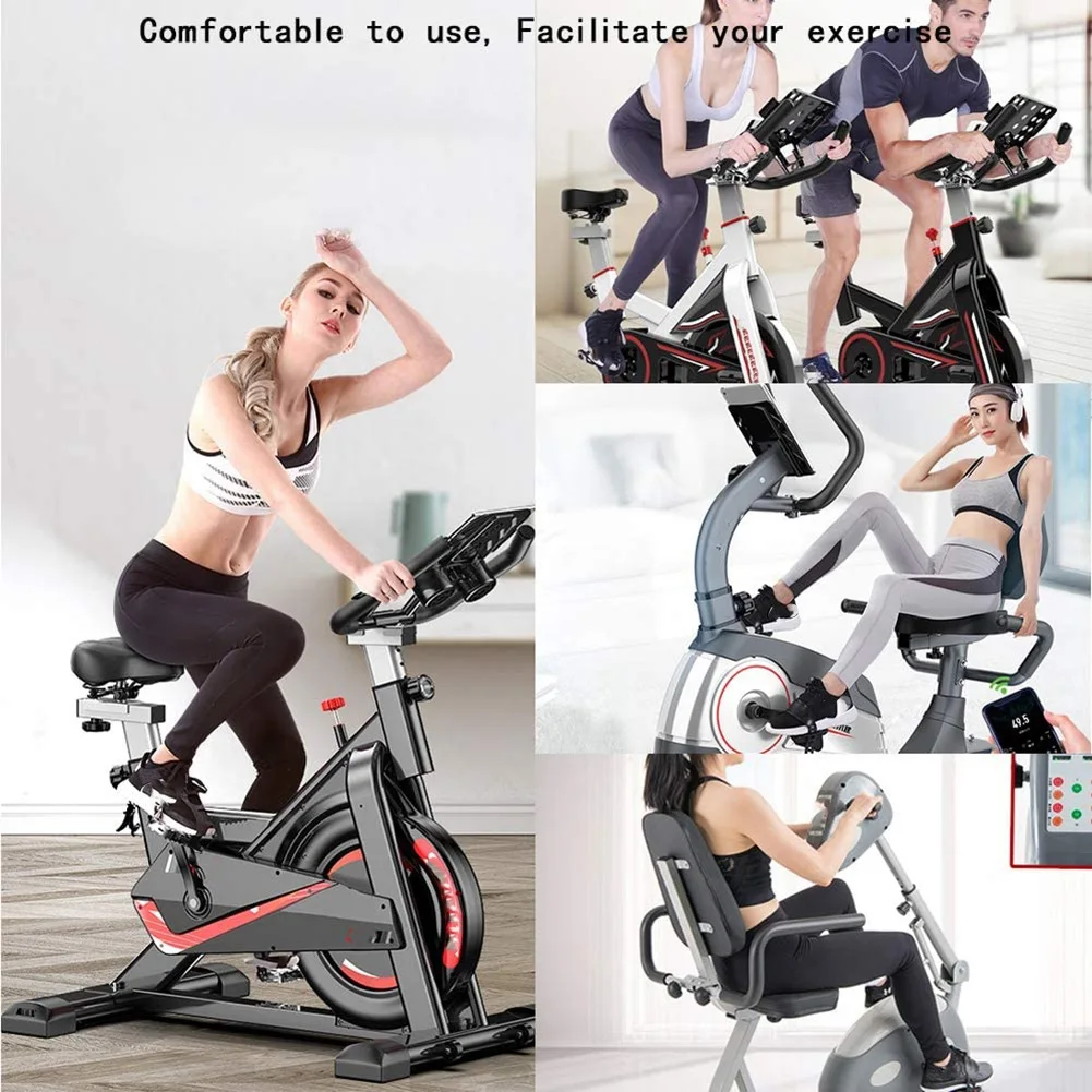 New 8PCS Exercise Bike Pedal Straps, Adjustable Pedal Straps Foot Pedal Straps for Spinning Exercise Bike Home or Gym