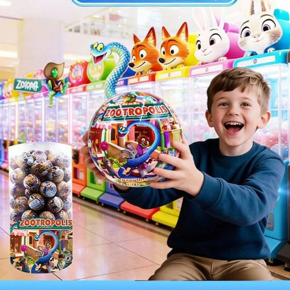Nouvelles figurines Disney Zootopia, jouets Gashapon, boîte aveugle, personnages de dessins animés Nick et Judy, figurines de jouets, poupées pour les fans, cadeau d'anniversaire pour enfants