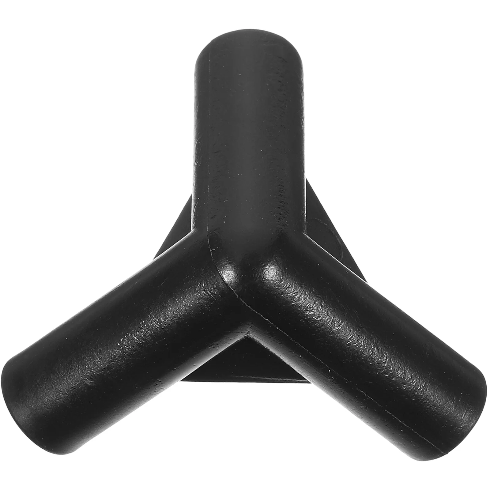24pcs อุปกรณ์เต็นท์ 8.0 สีดํามุมขวา TEE Joint Canopy เปลี่ยนชิ้นส่วนอุปกรณ์ท่อพลาสติกทนทานติดตั้งง่าย