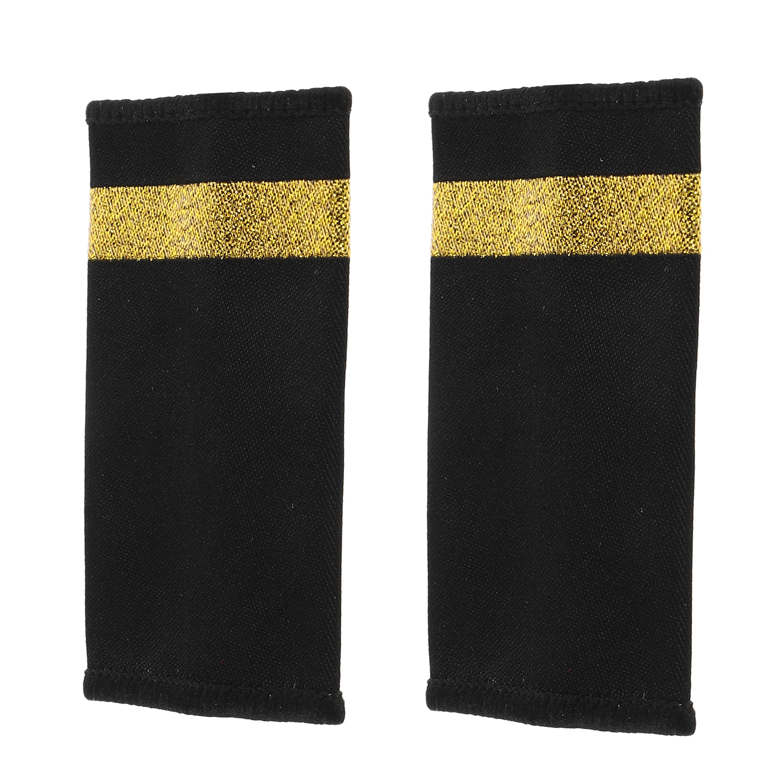 

1Pair Pilot Shoulder Boards Professional One-Bar Aviation Epaulets for Uniforms Cosplay Costume Accessories