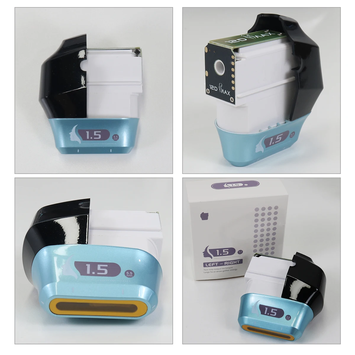 Hfu Machine Replacement Cartridges Head Facial Body 8 Different Cartridges for 12D HFU Ultrasound Face Machine