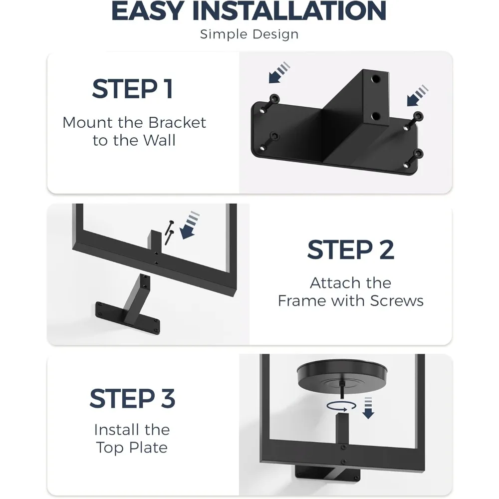 Maceteros de pared para colgar en interiores con luces de cultivo integradas para jardinería vertical