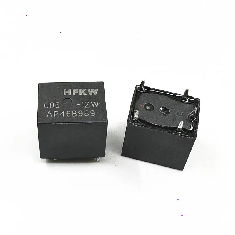 3pcs Automotive relay HFKW 006-1ZW 6V20A 5 pin