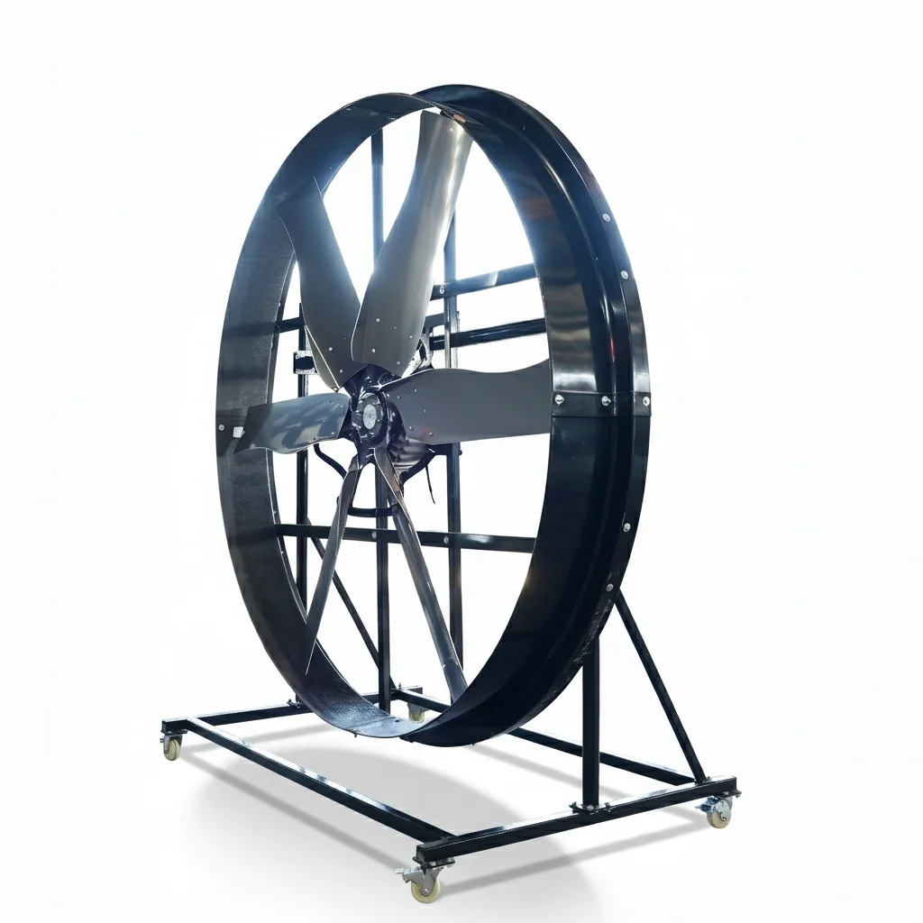 High Airflow 86 Inch Poultry Ventilation Fan 3 Phase 380V Poultry Cooling Fan Energy Saving Circulation Fan