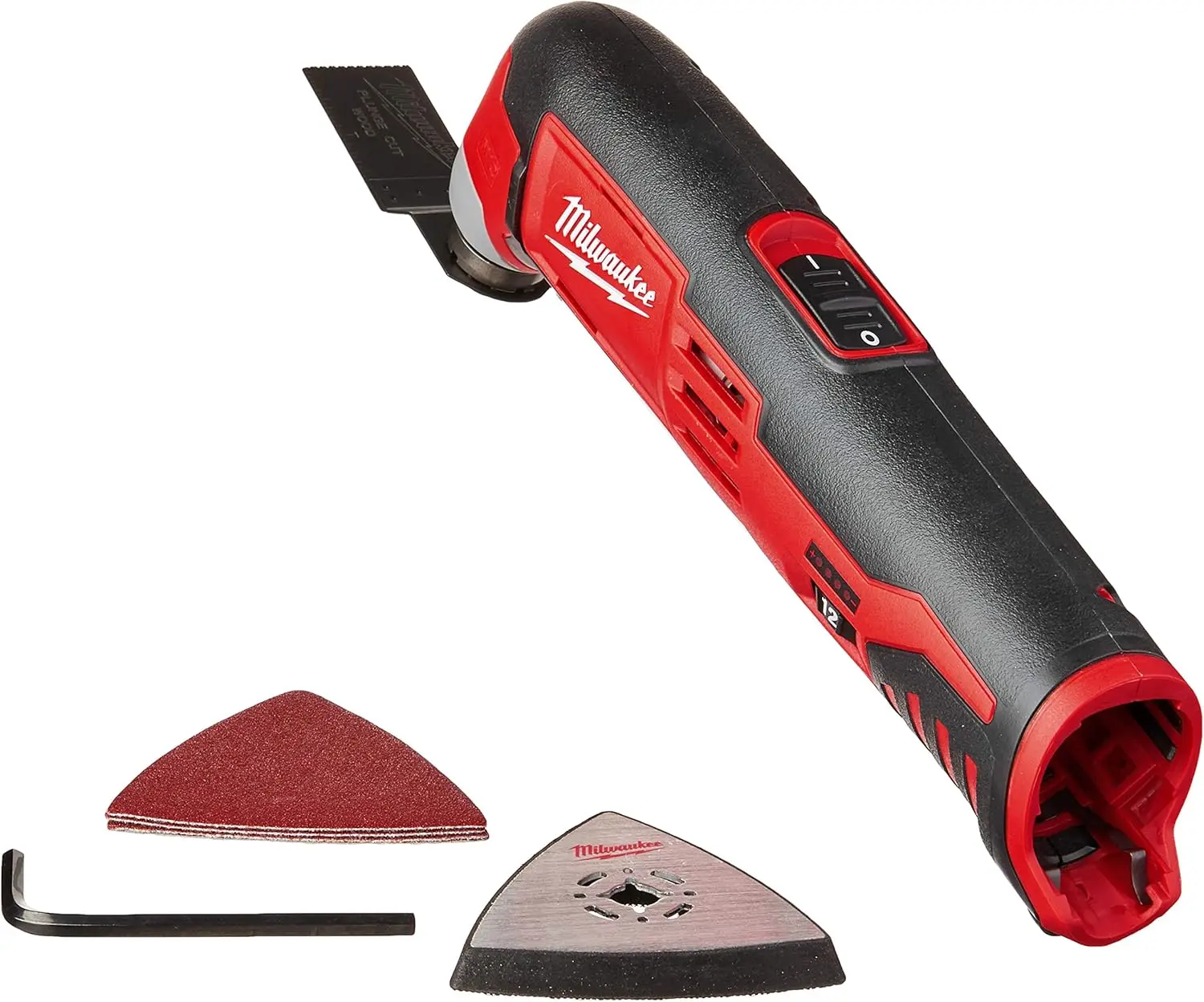 Imagem -05 - Milwaukee 242620 M12 12 Volts Redlithium Ion 20.000 Opm Ferramenta Múltipla sem Fio de Velocidade Variável com Lâmina Multiuso Lixa