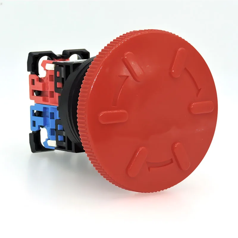 

Кнопка аварийной остановки, сброс вращения, 30 мм, открытая пора, AR30V1R AR30V1R-01R AR30V1R-11R AR30V1R-02R AR30V1R-22R