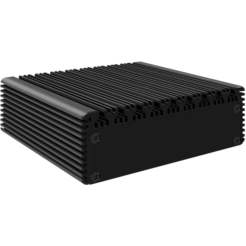 Imagem -04 - Mini pc Poderoso Barebone p2 com Núcleo do Quadrilátero J4125 N4000 2.9ghz 2x I226-v 2.5g Firewall Industrial Fanless X86