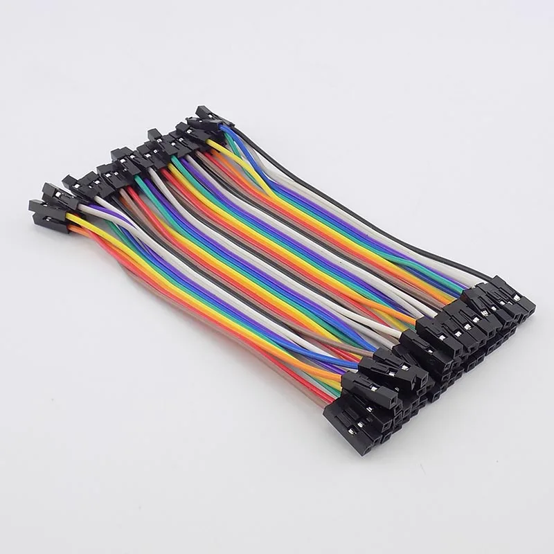 10cm 40pin kabel mostkujący eklektyczny kabel breadboard z męskiego na męskie żeński do żeńskiego Pin Jumper złącze żyłki dla Arduino DIY Kit — zdjęcie 4