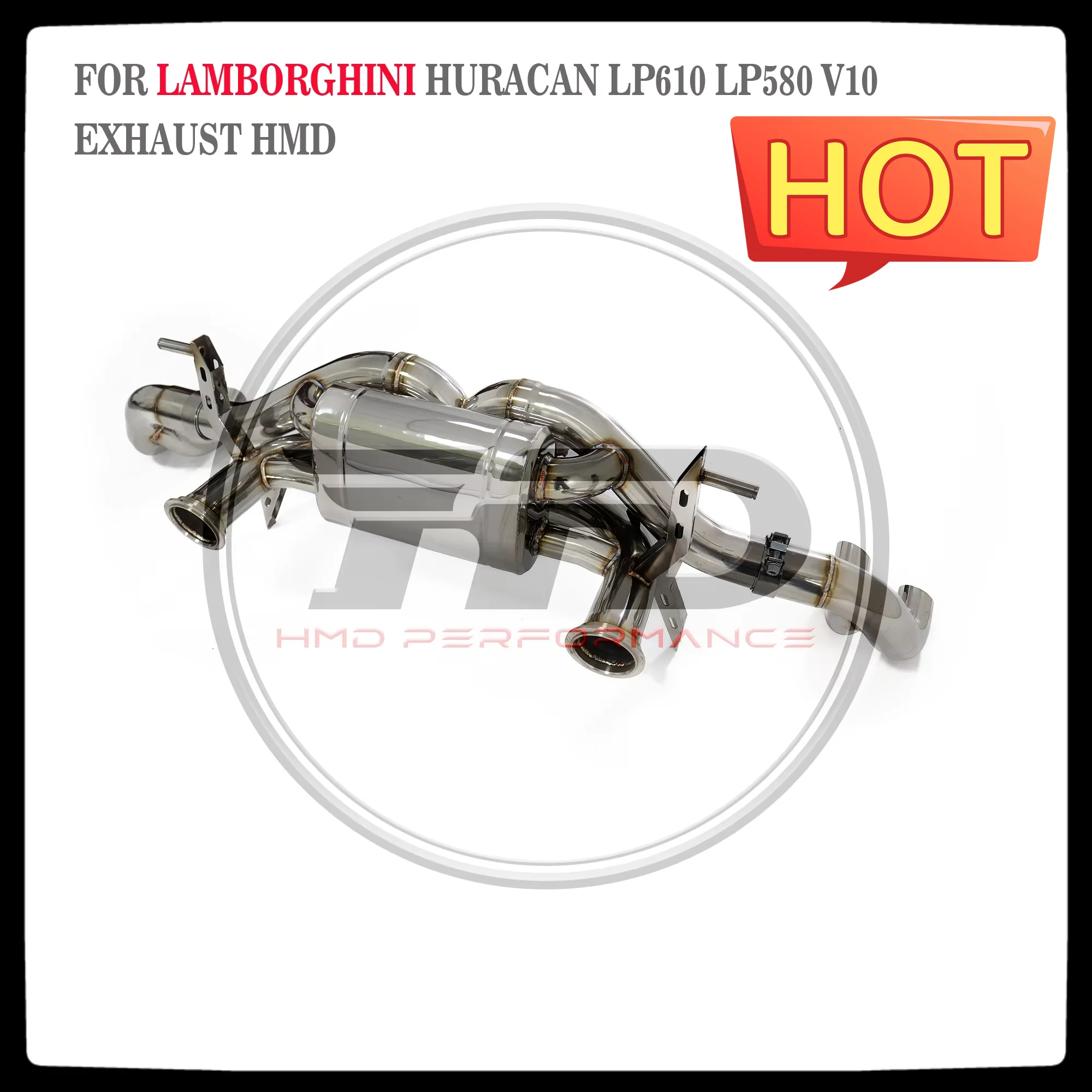 

HMD Exhaust System Performance Catback for Lamborghini Huracan LP580 LP610 Valve Muffler