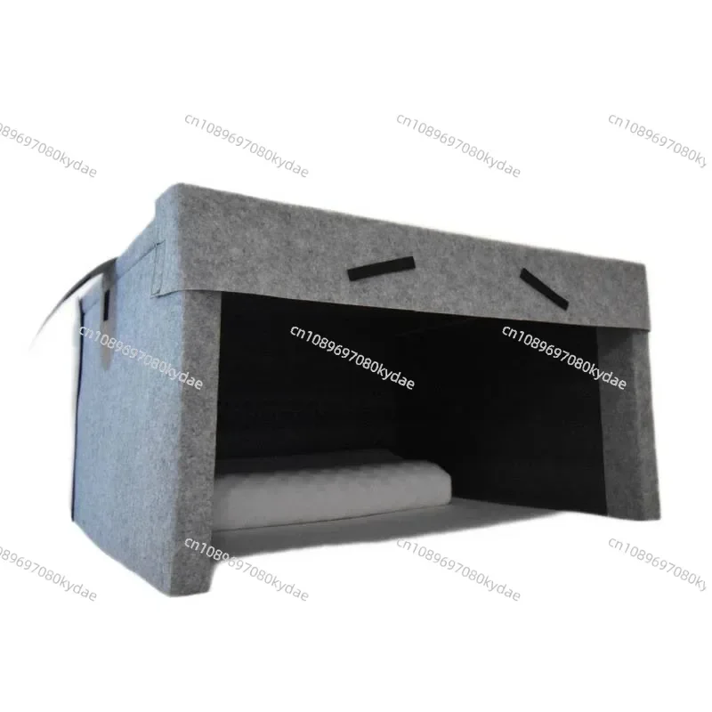 DurableSoundproofing And Shading Helping Sleep Silence Sound Box Cabin Dormitory Wind Deflector Tent Bed Cover Noise Reduction