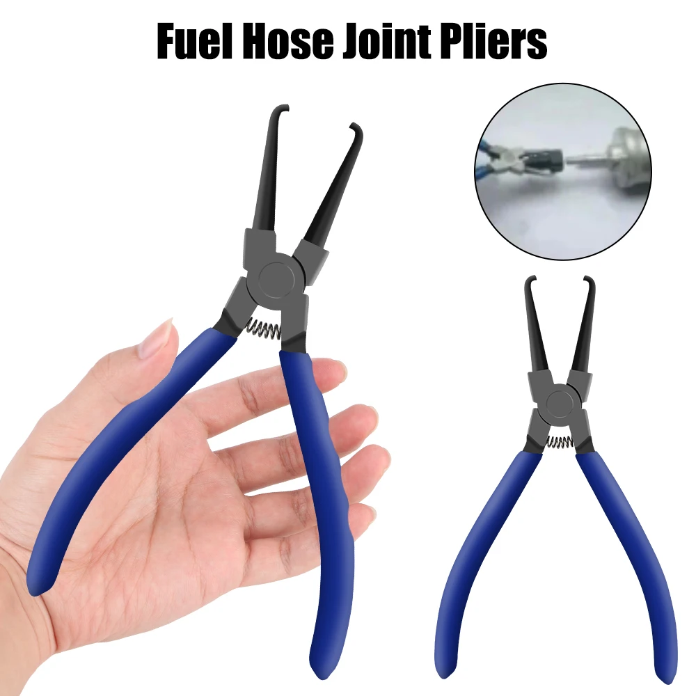 

Pipe Buckle Removal Caliper High Quality Fuel Hose Joint Pliers 1pc Fits For Car Auto Vehicle Tools Joint Clamping Pliers
