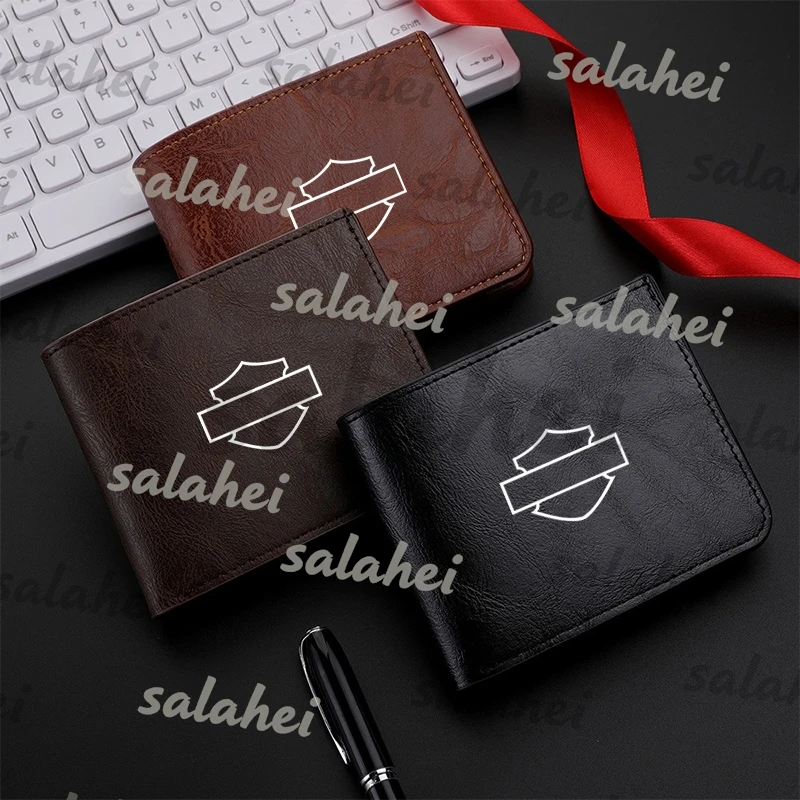 

Leather Motorcycle Car Driver's License Cover Holder ID Credit Card Wallet Bag For Harley Davidson Electra Glide Ultra Classic