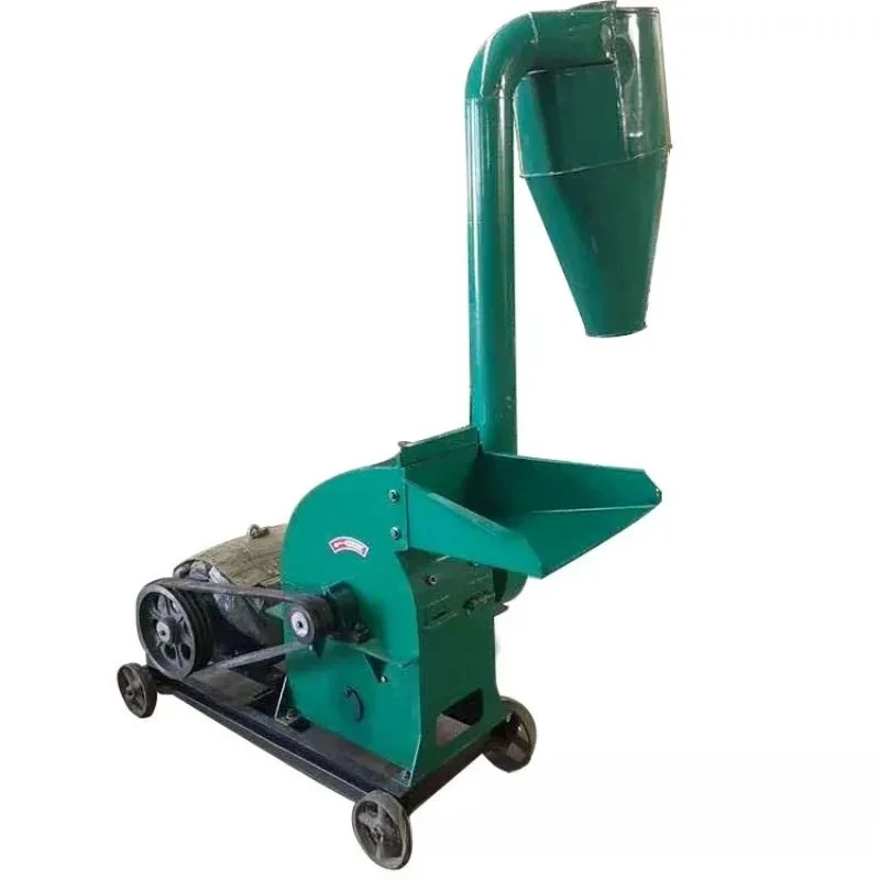 Farm small feed pulverizer, peanut seedling corncob pulverizer, whole grain bran mill