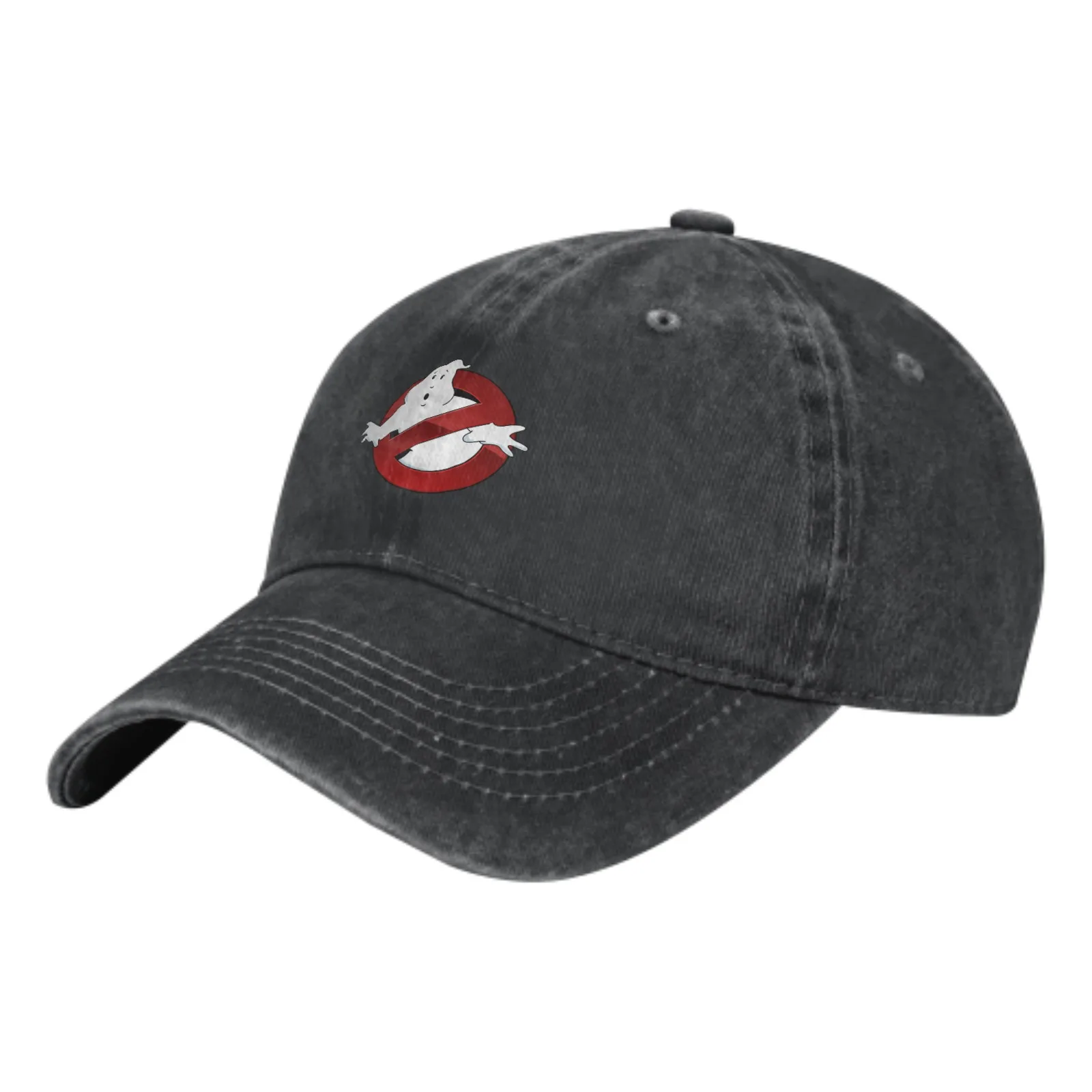 Ghost Busters Washed Cotton Sport Baseball Cap Outdoor Soft Top Hat Breathable Versatile Sunshade Casquette